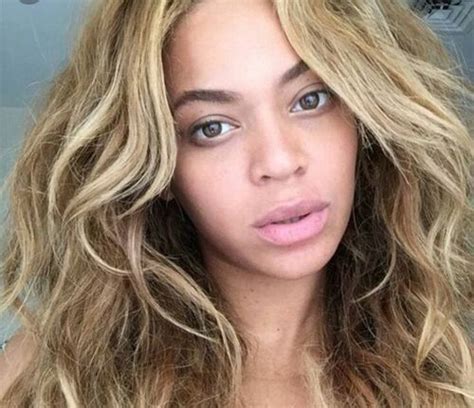 beyoncé face without makeup.